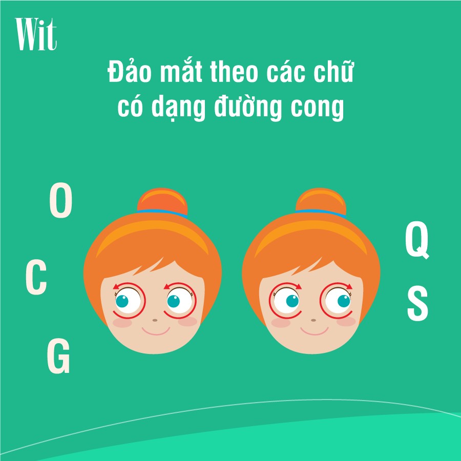 bài tập viết chữ bằng mắt