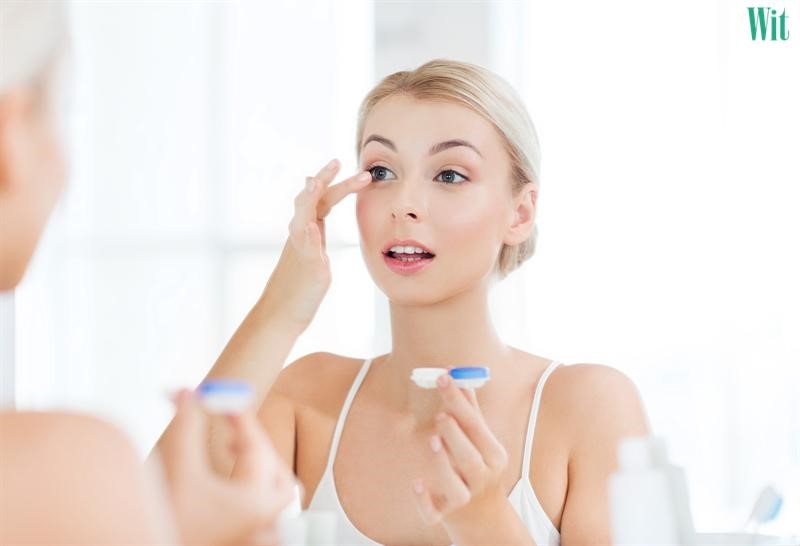 cách sử dụng kính áp tròng