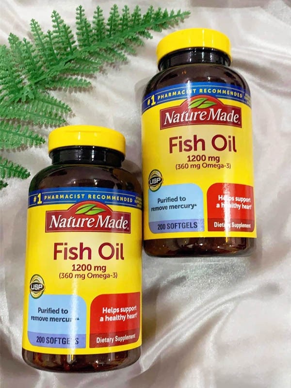 Dầu Cá Nature Made Fish Oil