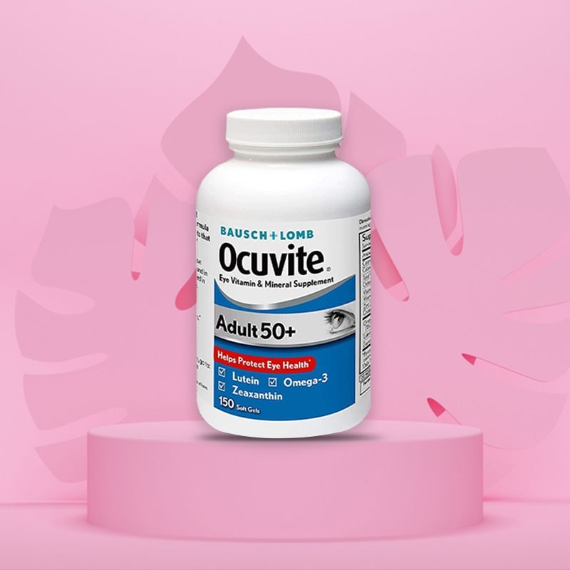 Thực phẩm chức năng tốt cho mắt Ocuvite Adult 50+