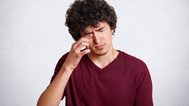 mờ mắt sau khi đau mắt đỏ