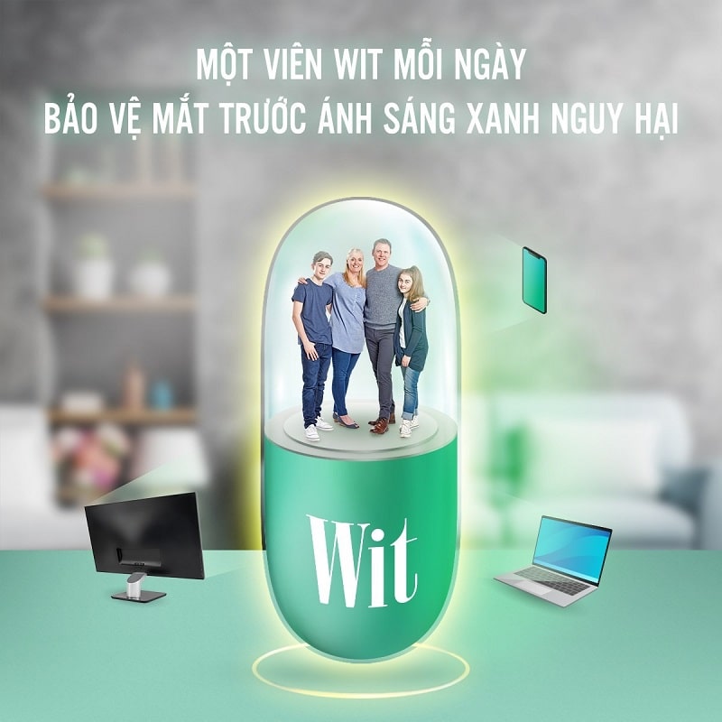 wit bảo vệ trước ánh sáng xanh