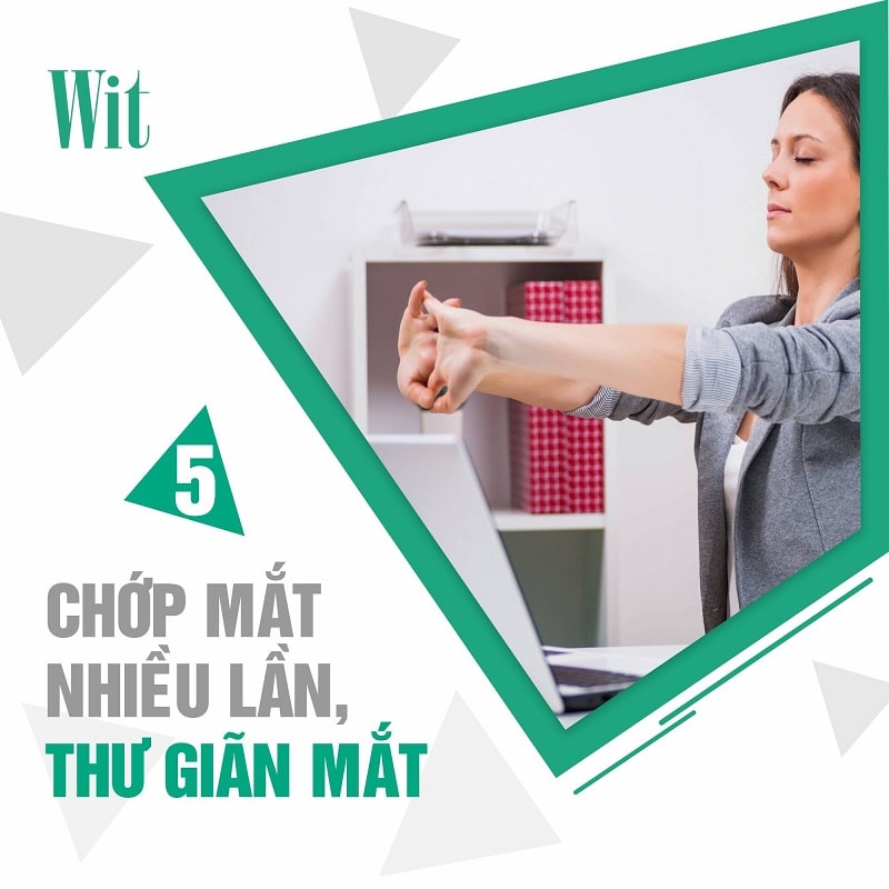 bảo vệ mắt khu dùng máy tính