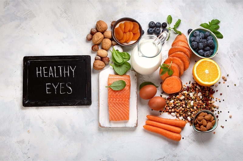thực phẩm tốt cho mắt