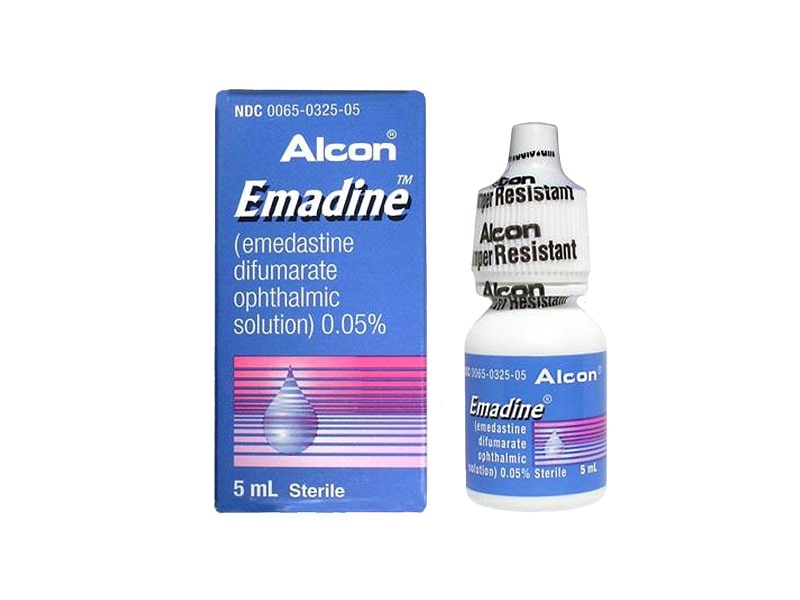 Thuốc nhỏ mắt dị ứng kháng histamine