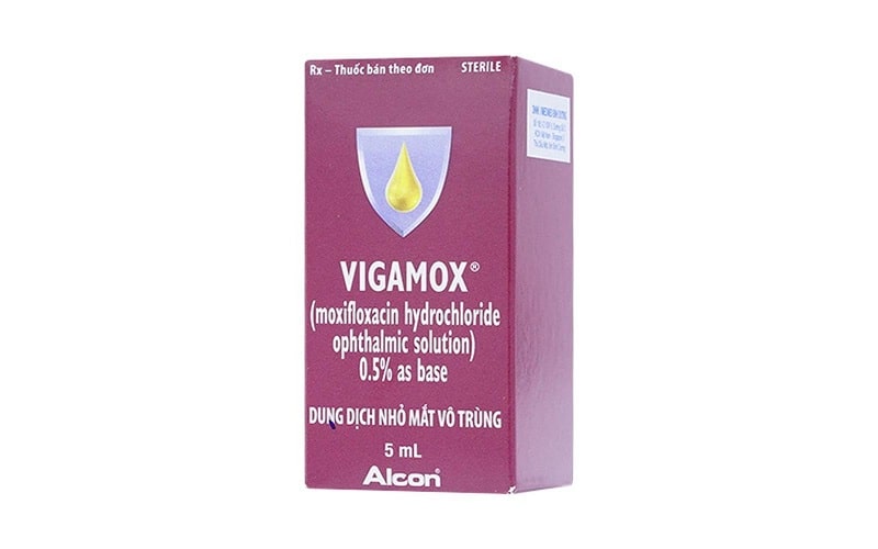 Thuốc kháng sinh nhỏ mắt Vigamox