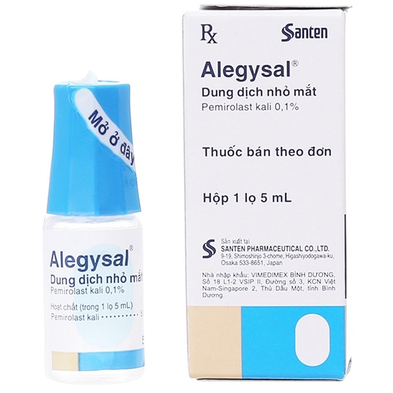 Thuốc nhỏ mắt giúp ổn định tế bào mast
