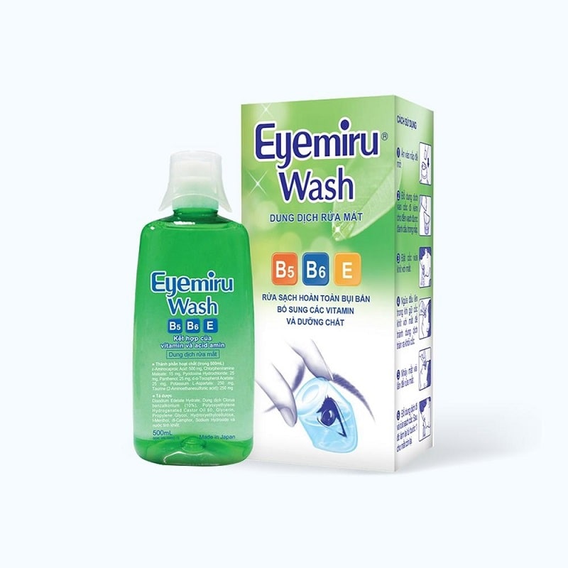 Thuốc rửa mắt của Nhật Bản Eyemiru Wash