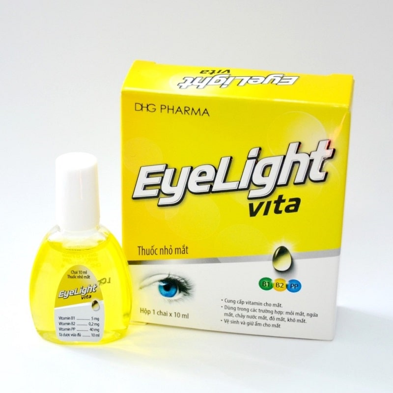 Thuốc nhỏ mắt vitamin EyeLight vita