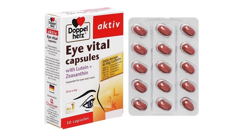 Thuốc bổ mắt loạn thị Eye Vital Capsules