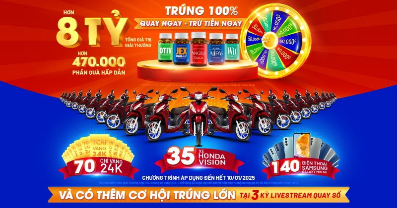 HOT! SỨC KHỎE LÀ VÀNG – DU XUÂN NHẸ NHÀNG CÙNG TÍCH ĐIỂM, TRÚNG XE SANG