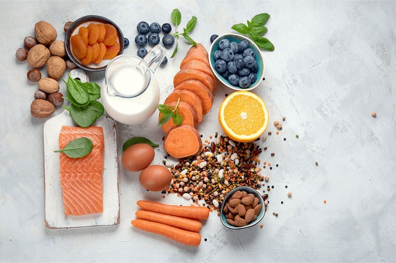 chế độ ăn cải thiện khô mắt