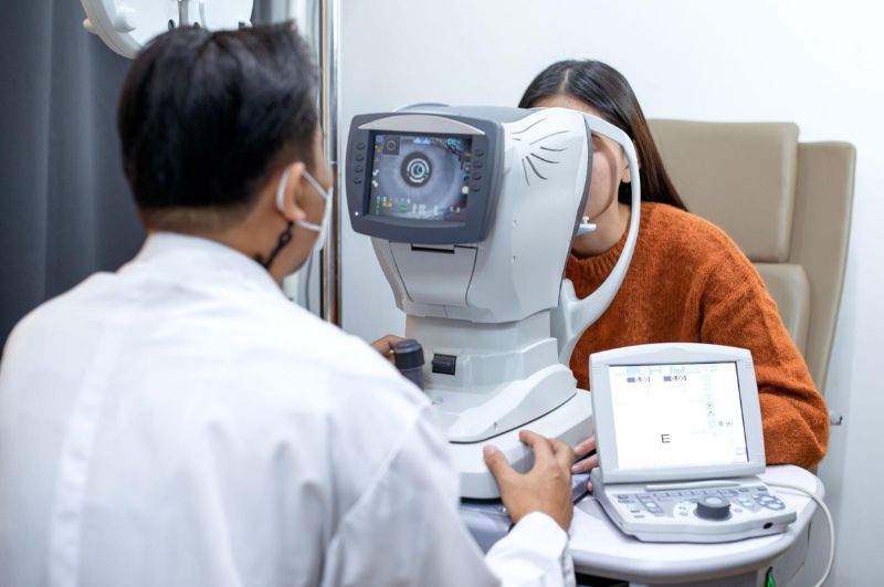 Thăm khám mắt định kỳ để phát hiện và xử lý sớm các vấn đề ở mắt