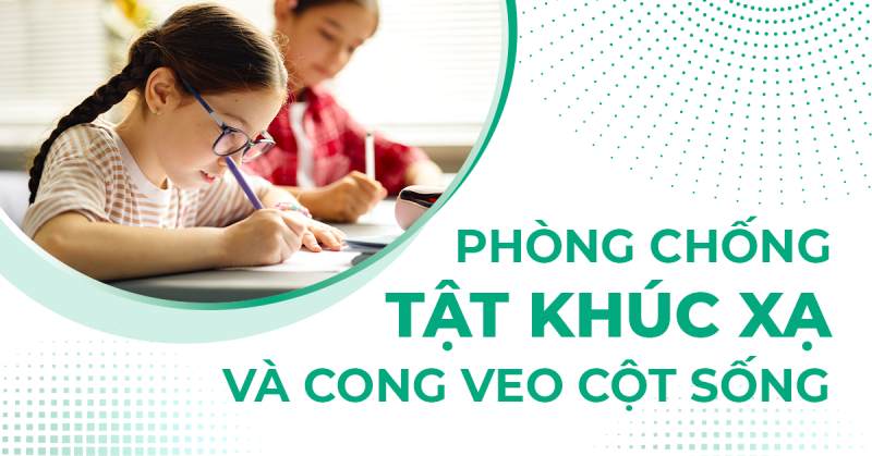 tật khúc xạ và cong vẹo cột sống