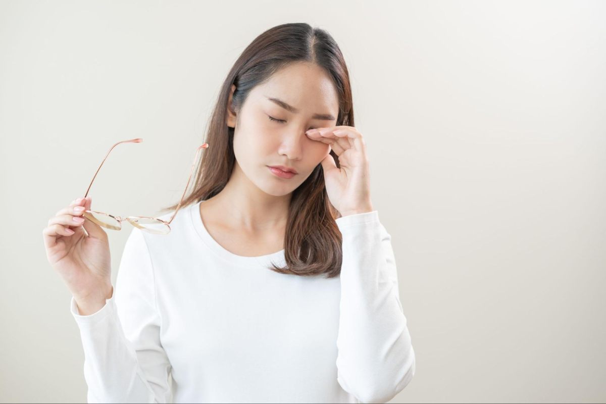 người bệnh bị nhức mỏi mắt