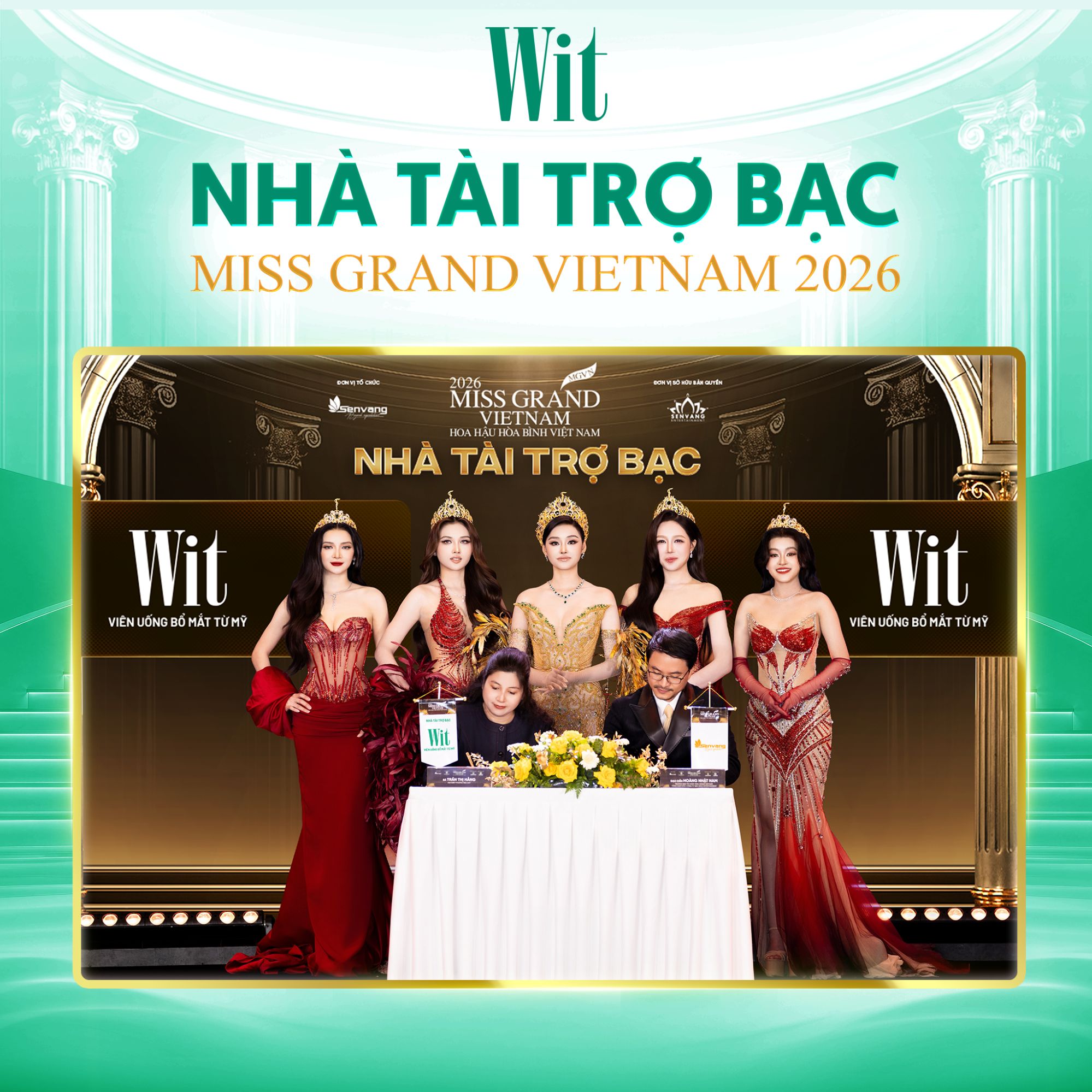 Wit là nhà tài trợ bạc